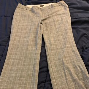 Plus Size Gray Dress Pants